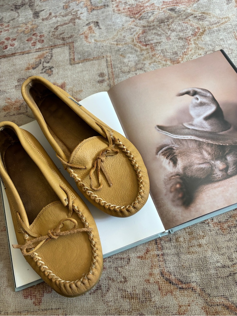 Women’s Leather Moccasin Loafers